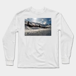 Canadian Rocky Mountains Icefields Parkway Canada Long Sleeve T-Shirt